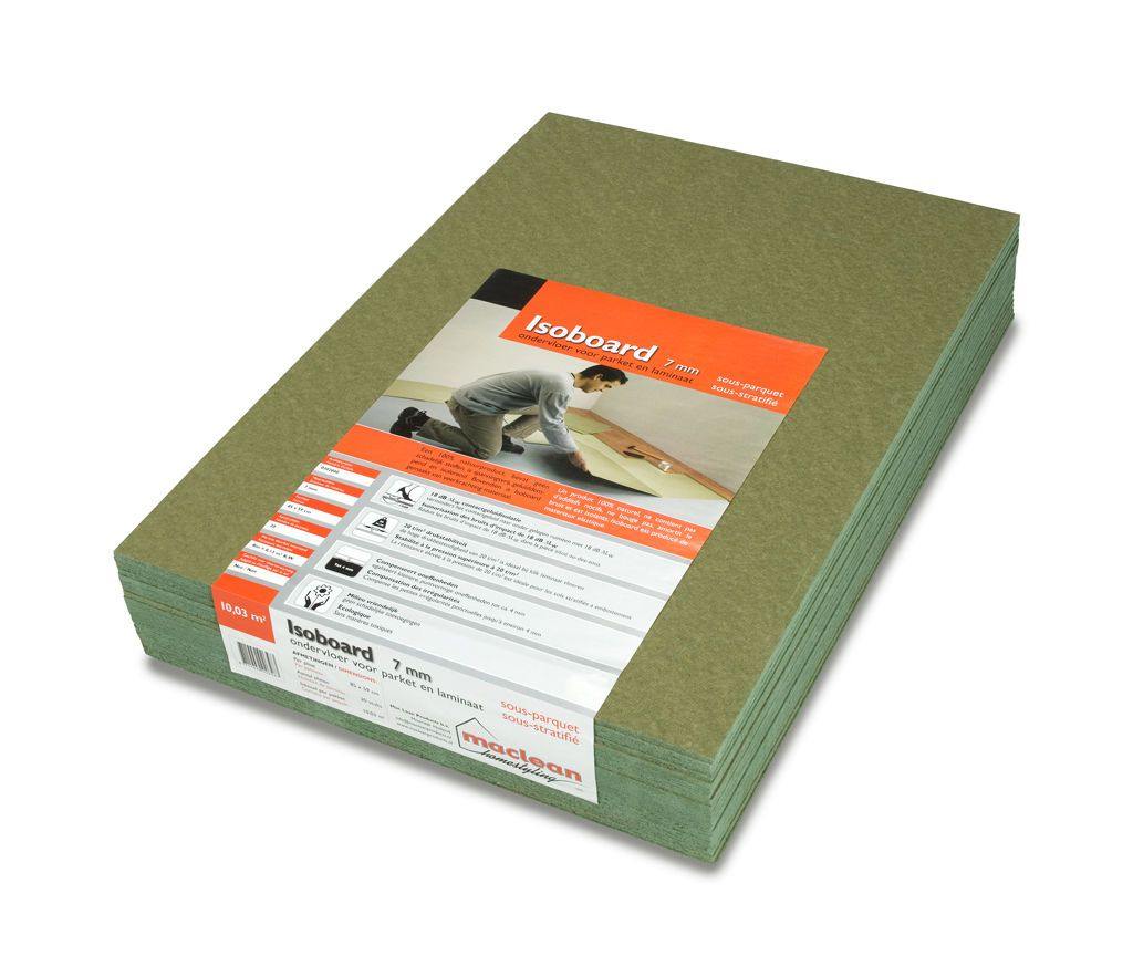 Groene egalisatie Platen 7mm - BRANDFLOORS